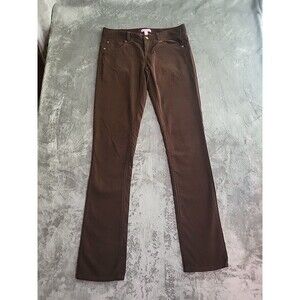 Lilly Pulitzer Corduroy pants Womens Size 4  Brown Straight Leg Stretch